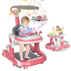 5 in 1 Baby Infant Walker Anti-Rollover